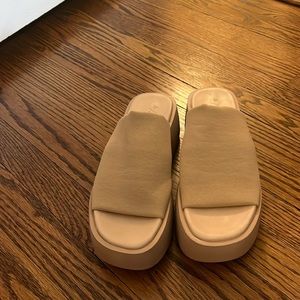 Anthropologie Wedge Mule